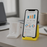 Adjustable Foldable Plastic Mobile Phone Stand (1 Pc / Mix Color)